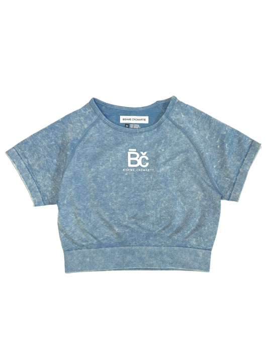 Sporty Bish Top in Montebello Blue