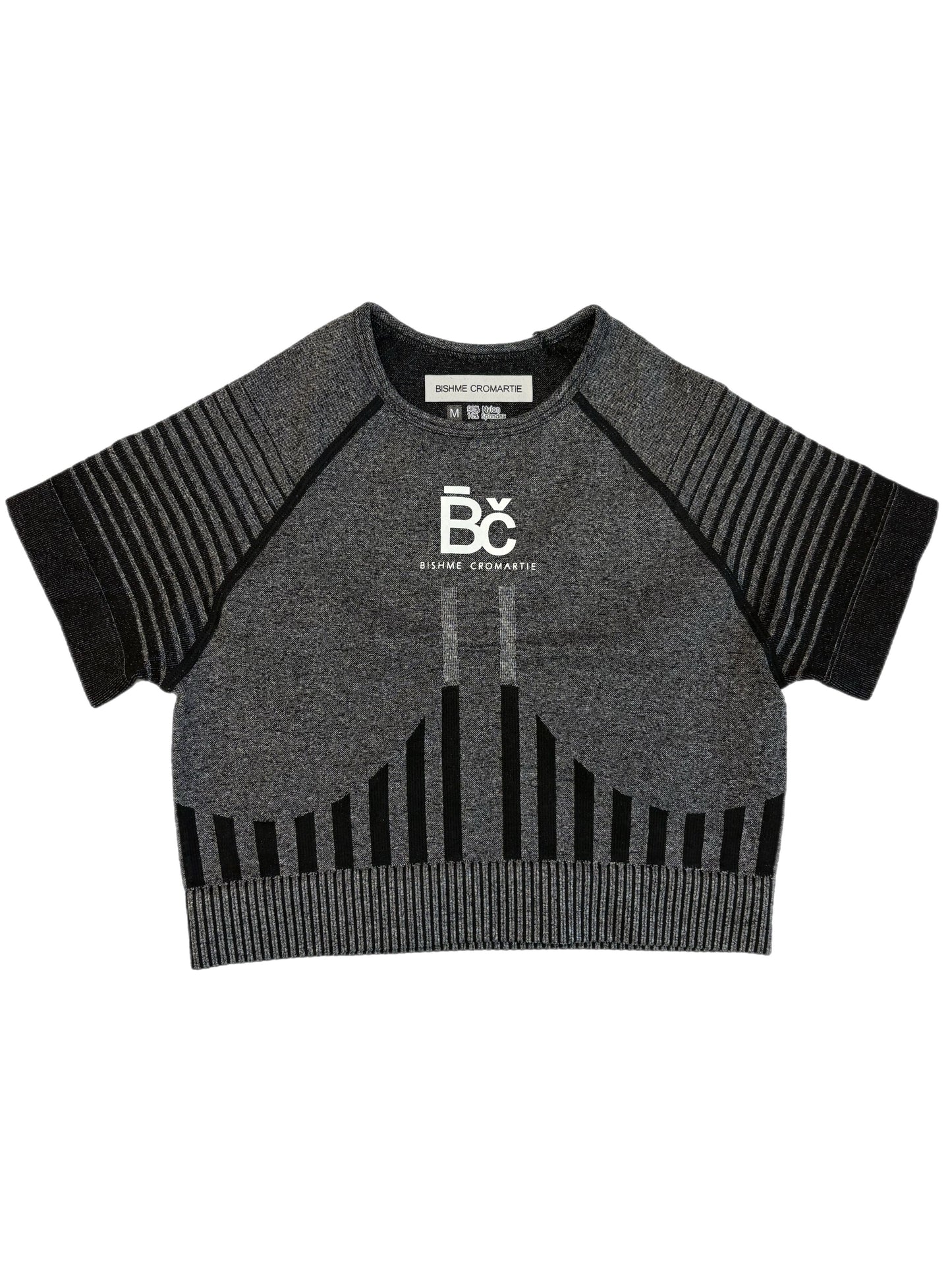 Sporty Bish Top in Saratoga Pewta