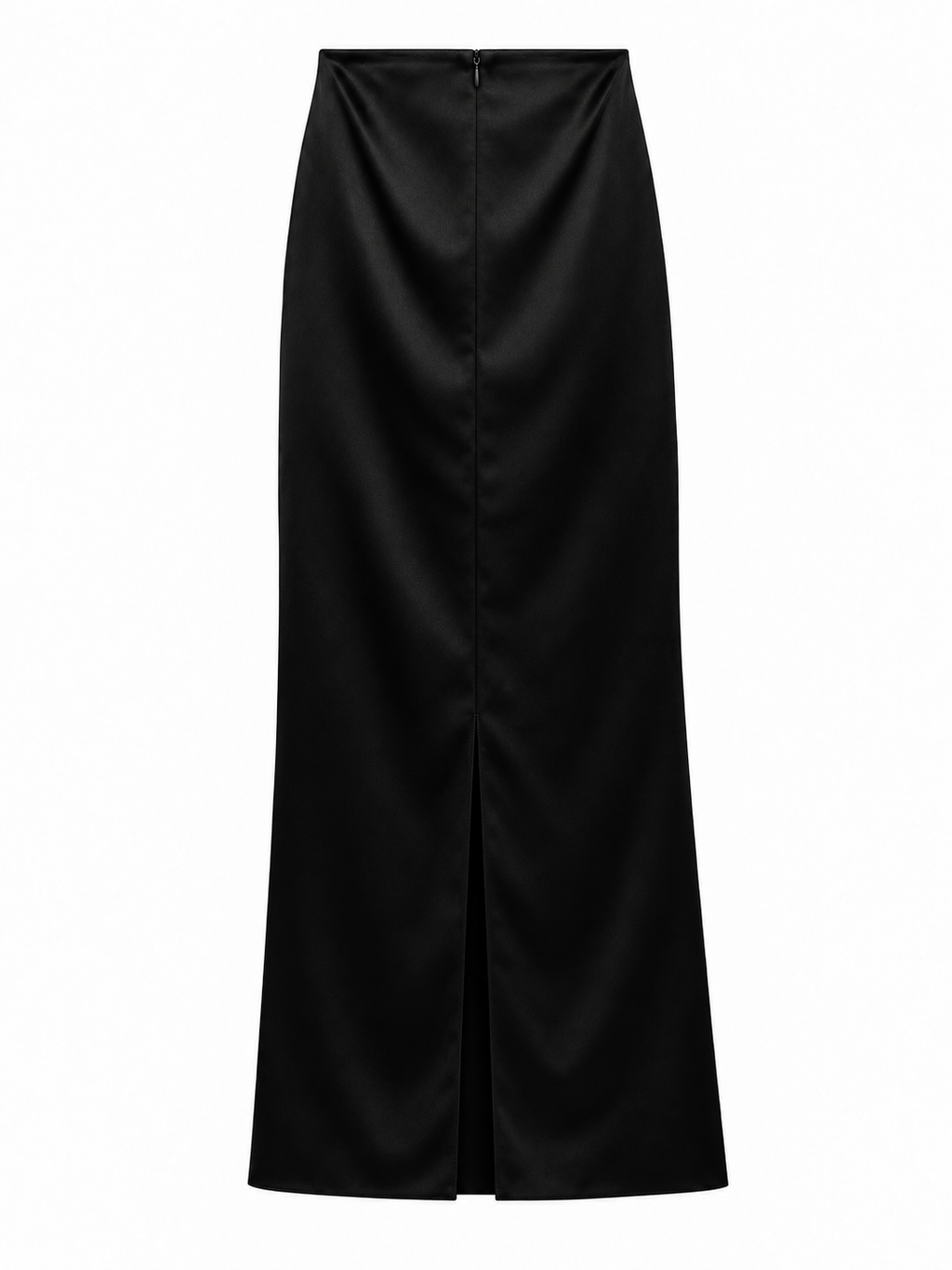 Big Bite Satin Column Skirt — Preorder