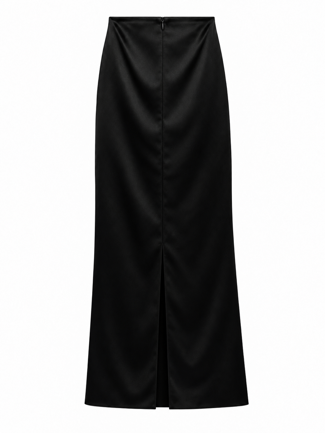 Big Bite Satin Column Skirt — Preorder