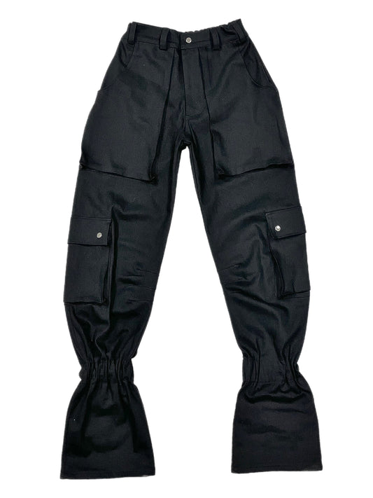 Nina Denim Cargo Pants